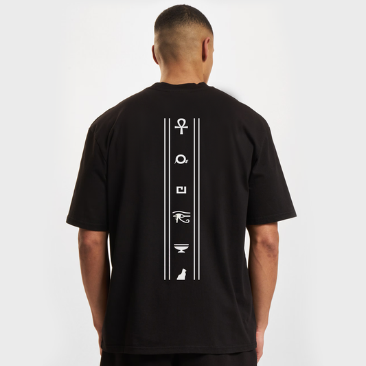 Black Amoon signature Premium Oversized T-shirt